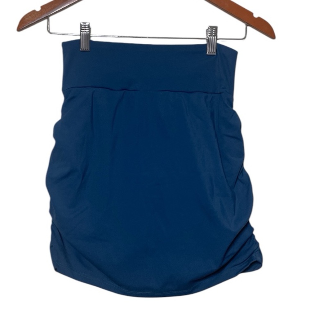 Halara High Waisted Bodycon Side Pocket 2-in-1 Mini Ruched Casual Skirt - Picture 3 of 5